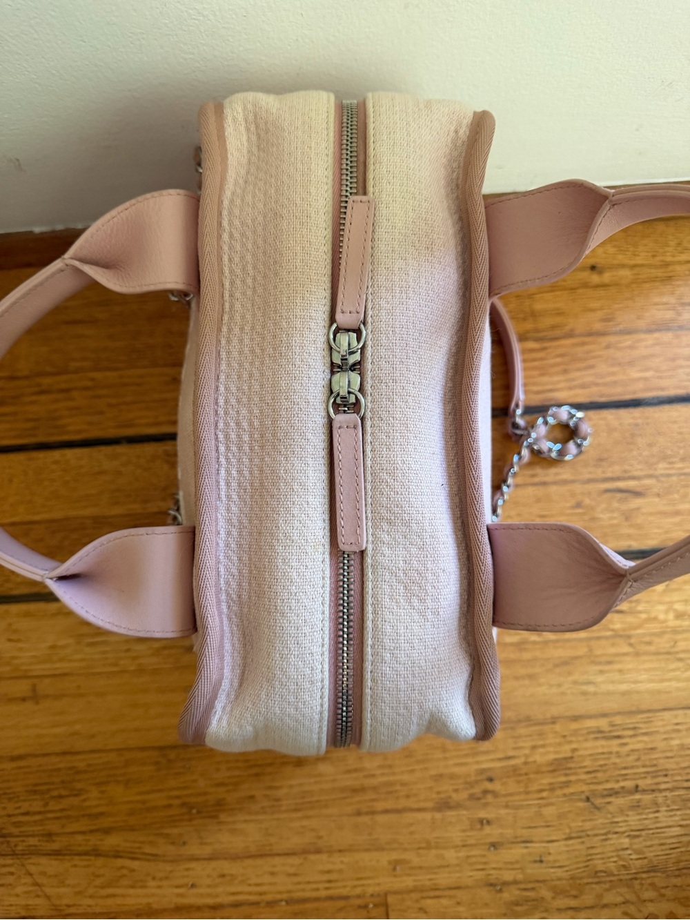 Authentic Chanel Deauville bowling shoulder bag - Picture 6 of 16